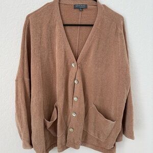 Barefoot Dreams CozyChic Lite, Button Up Cardigan Size Medium